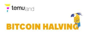 A Bitcoin halving event is when the reward for mining bitcoin transactions is cut in half.