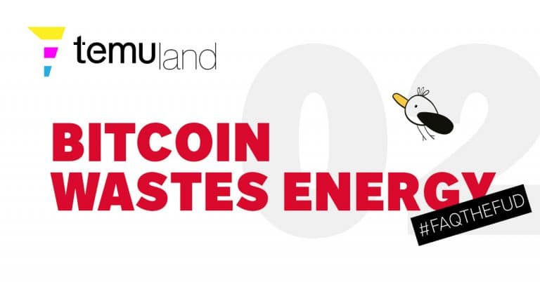 Bitcoin wastes energy