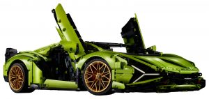 Scissor doors are a signature feature of Lamborghini and recreating their smooth movement was critical for LEGO designers.