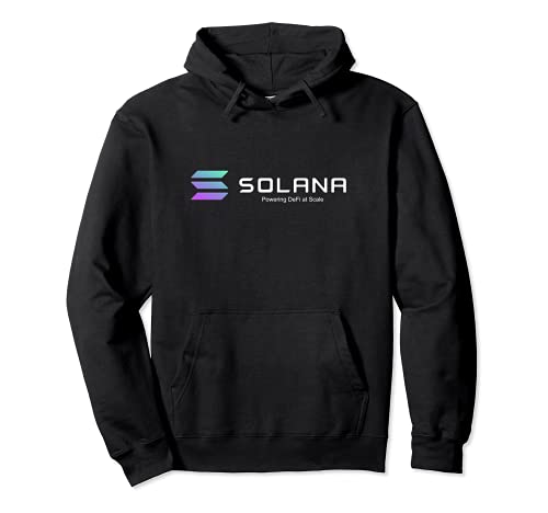 Solana Powering DeFi at Scale Crypto Pullover Hoodie