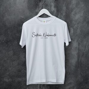 Satoshi Nakamoto-T-Shirt-detail