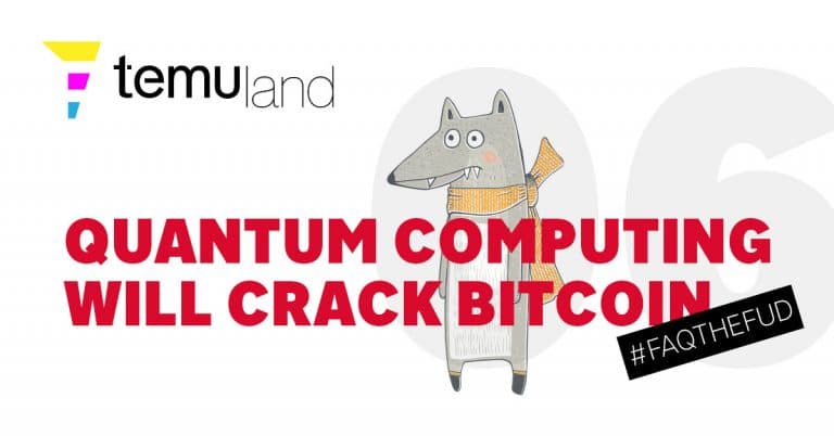 Quantum Computing will Crack Bitcoin